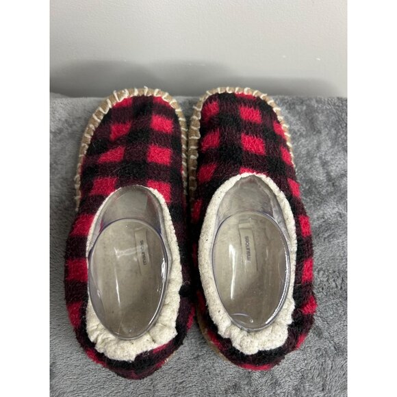 Maurices kids buffalo plaid slipper socks sz 5/6 comfortable christmas holiday - Picture 5 of 6